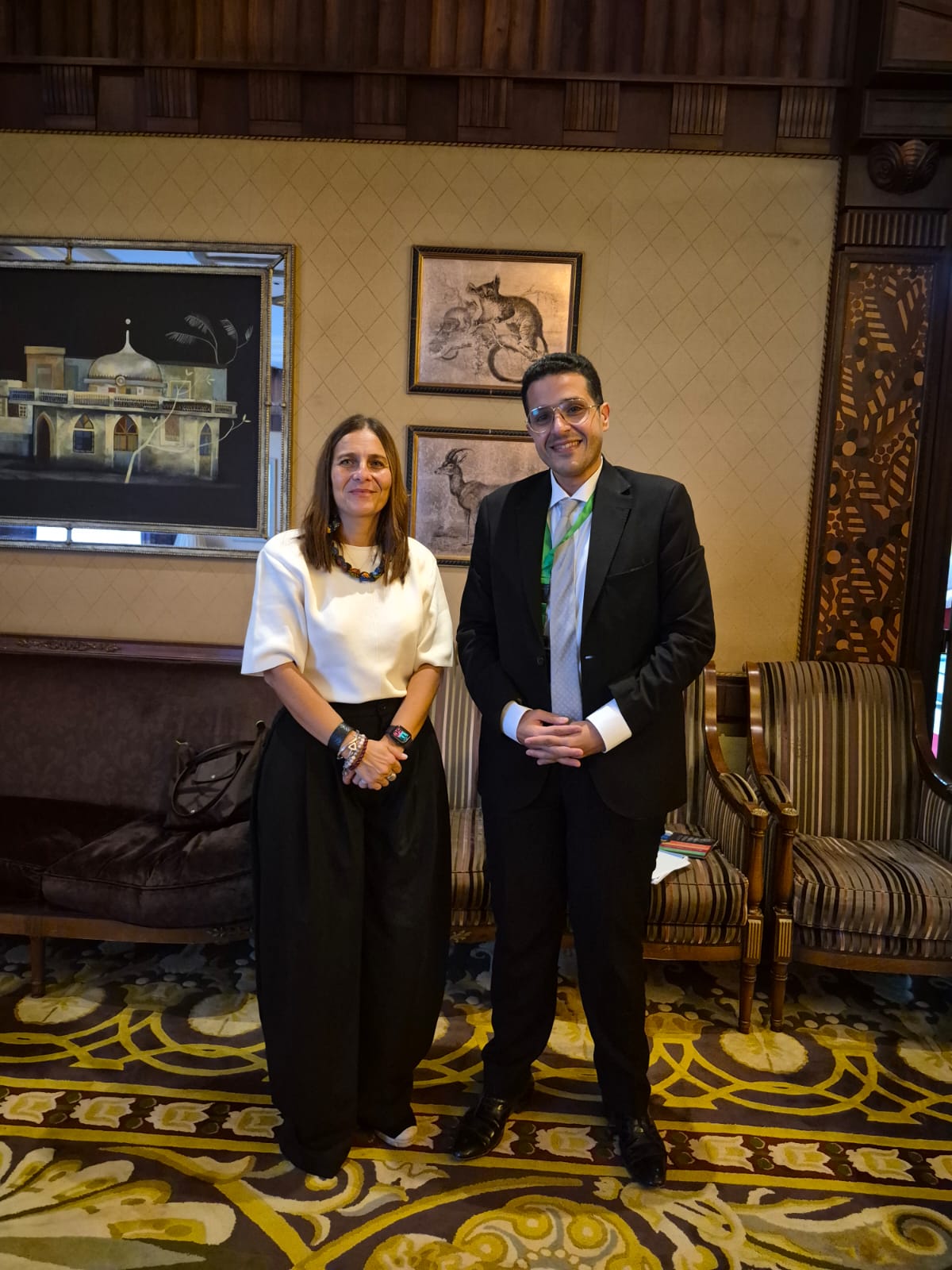  القومي لحقوق الإنسان يبحث مع المقررة الخاصة المعنية بالهجرة واللجوء باللجنة الأفريقية سبل تعزيز التعاون في مجال حقوق المهاجرين واللاجئين 
