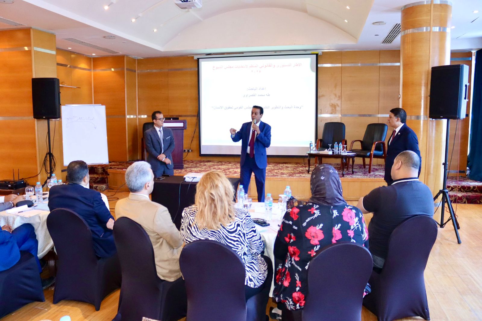  القومي لحقوق الإنسان يواصل اللقاءات التنشيطية للمجتمع المدني استعدادا لانتخابات الشيوخ 