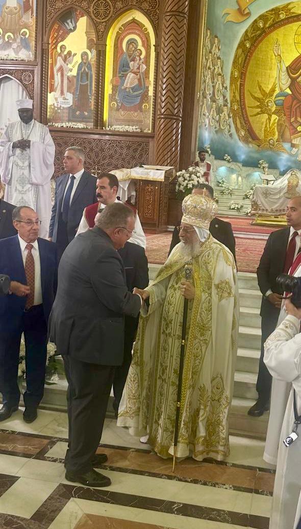  رئيس القومي لحقوق الإنسان يهنئ البابا تواضروس بعيد القيامة: التعايش المشترك ركيزة وحدة المصريين 