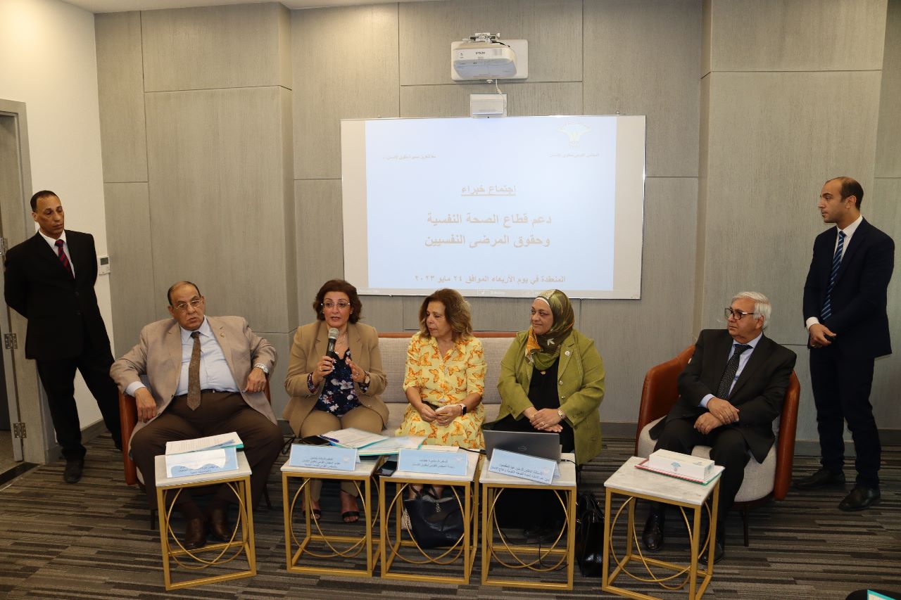  National Human Rights holds a meeting of experts to support the mental health sector and the rights of psychiatric patients 