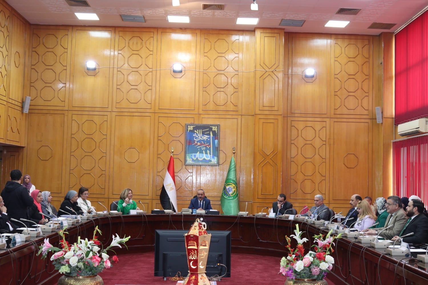  La délégation du Conseil National des Droits de l'Homme tient une série de réunions dans le gouvernorat d'Ismaïlia 