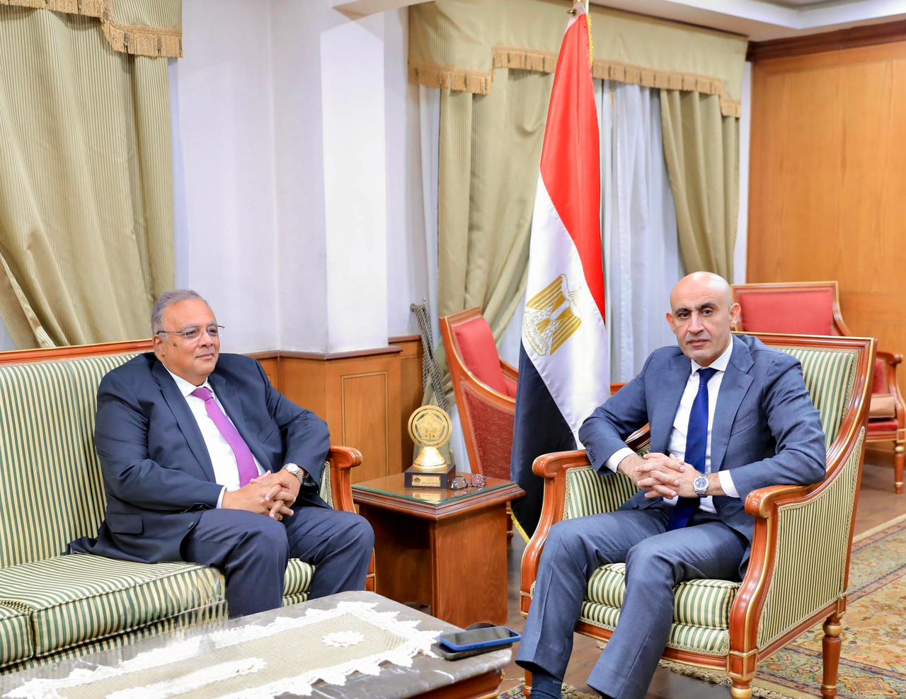  رئيس القومي لحقوق الإنسان ووزير التعليم يبحثان تعزيز حقوق الإنسان في المنظومة التعليمية وتوسيع مجالات التعاون 