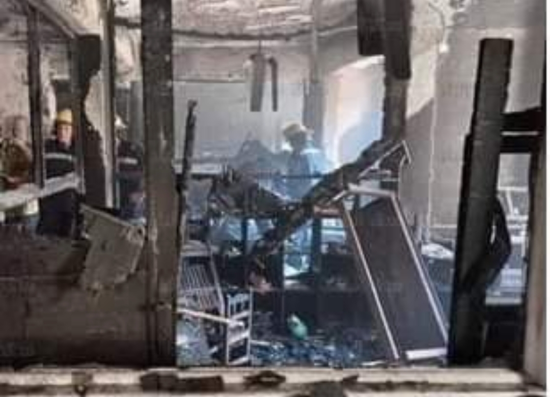  المجلس القومي لحقوق الإنسان  ينعي ضحايا حريق كنيسة إمبابة 
