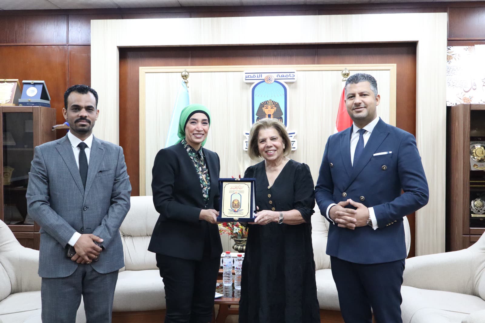  المجلس القومي لحقوق الإنسان يختتم زيارته الميدانية لمحافظة الأقصر بلقاء مع رئيس جامعة الأقصر لبحث التعاون في نشر ثقافة حقوق الإنسان 