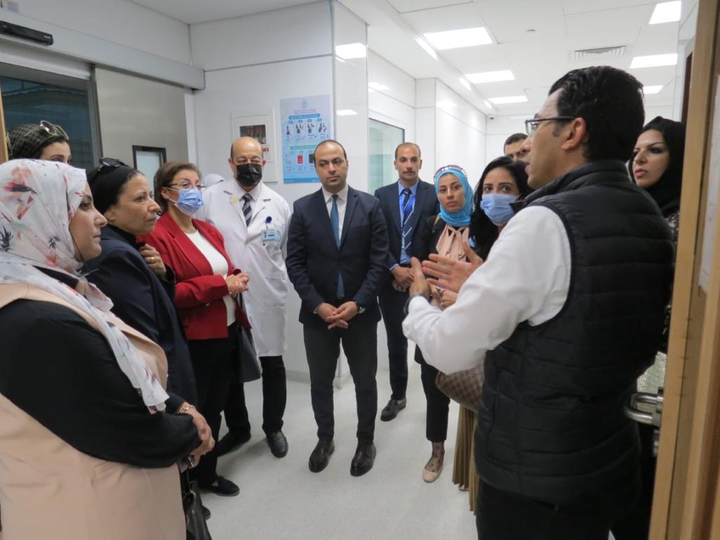  The delegation of the National Council for Human Rights (NCHR) is following up the implementation of the comprehensive health insurance system in Port Said Governorate 