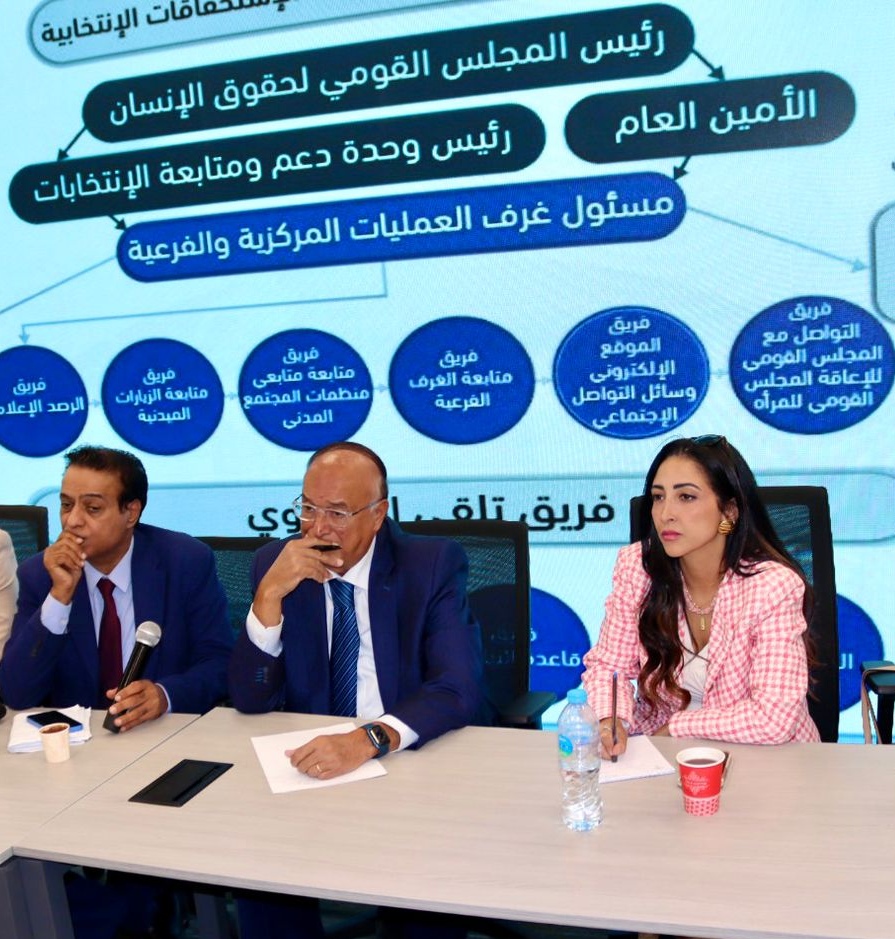  السفير كارم: غرفة العمليات المركزية بالقومي لحقوق الإنسان ترصد وتوثق كافة الملاحظات في العملية الانتخابية 