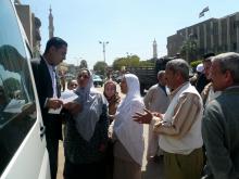  مكتب شكاوى "القومى لحقوق الإنسان" يزور قرى ومراكز "الجيزة" 
